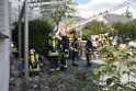 Dachstuhlbrand Koeln Poll Geislarerstr P379